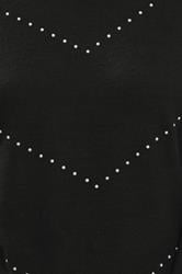 LTS Tall Black Studded Jumper | Long Tall Sally 5