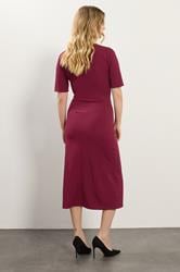 LTS Tall Red Keyhole Midi Dress | Long Tall Sally 3