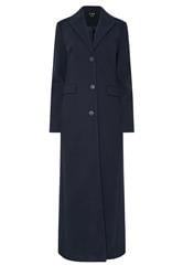 LTS Tall Navy Blue Formal Maxi Coat | Long Tall Sally 5