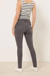 LTS Tall Maternity Grey Skinny AVA Jeans | Long Tall Sally 4