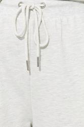 LTS Tall Light Grey Cuffed Drawstring Joggers | Long Tall Sally 4