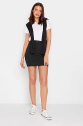 LTS Tall Black Stretch Mini Skirt | Long Tall Sally 2