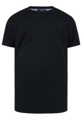 KAM Big & Tall Black Core T-Shirt