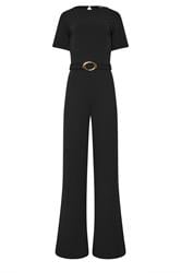 LTS Tall Black Belted Jumpsuit | Long Tall Sally 5