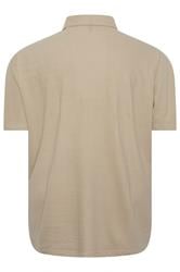 BadRhino Big & Tall Stone Brown Revere Jersey Shirt | BadRhino 7