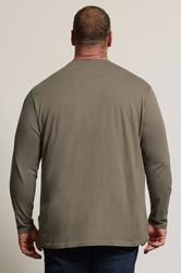 BadRhino Big & Tall Brown Core Long Sleeve T-Shirt | BadRhino 3