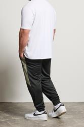 D555 Big & Tall Black Dry Wear Panel Joggers | BadRhino 3