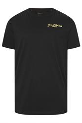 BadRhino Big & Tall Black Tiger Graphic T-Shirt