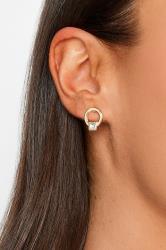9 PACK Stud Diamante Earrings Set 2