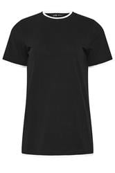 LTS Tall Black Layered Trim Top