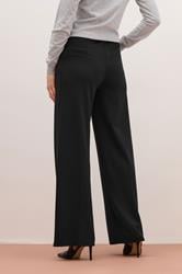 LTS PREMIUM Tall Black Tailored Wide Leg Trousers | Long Tall Sally 3