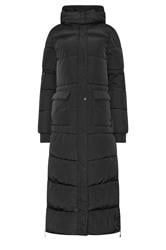 LTS Tall Black Padded Longline Coat | Long Tall Sally 5