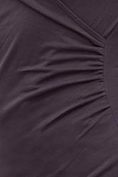 LTS PREMIUM Tall Purple Long Sleeve Wrap Top | Long Tall Sally 4