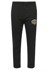 BadRhino Big & Tall Black Worldwide Print Joggers | BadRhino 5