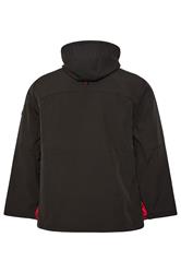 D555 Big & Tall Black Padded Soft Shell Jacket | BadRhino 4
