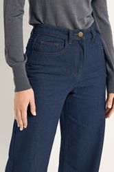 LTS Tall Womens Indigo Blue Wide Leg Jeans | Long Tall Sally 4