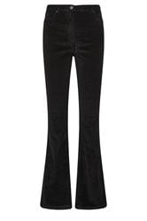 LTS Tall Black Cord Flare Jeans | Long Tall Sally 1