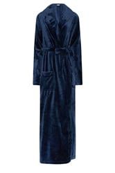 LTS Tall Navy Blue Super Luxe Maxi Dressing Gown | Long Tall Sally 6