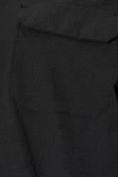 D555 Big & Tall Black Couture Stretch Zip Through Jacket | BadRhino 3