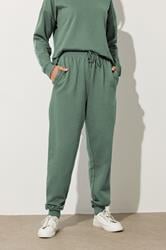 LTS Tall Women's Khaki Green Cuffed Jogger | Long Tall Sally 2