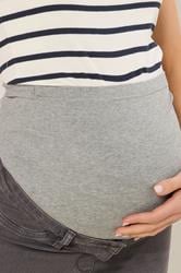 LTS Tall Maternity Grey Skinny AVA Jeans | Long Tall Sally 5