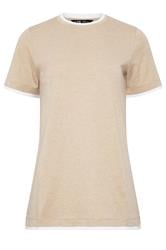 LTS Tall Natural Brown Layered T-Shirt