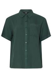 LTS Tall Forest Green Short Sleeve Shirt