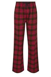 LTS Tall Black & Red Cotton Check Pyjama Bottoms | Long Tall Sally 5