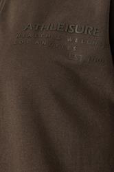 LTS Tall Women's Chocolate Brown Slogan Zip Sweatshirt | Long Tall Sally 6