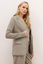 LTS PREMIUM Tall Brown Herringbone Blazer | Long Tall Sally 2