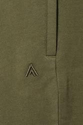 STUDIO A Big & Tall Khaki Green Pintuck Joggers | BadRhino 3