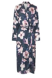 LTS Tall Grey Floral Maxi Satin Robe | Long Tall Sally 5