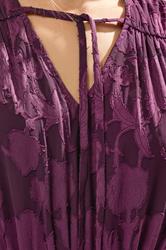 LTS Tall Purple Jacquard Boho Maxi Dress | Long Tall Sally 4