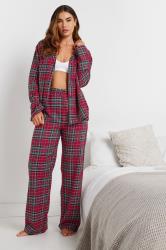 LTS Tall Red Woven Check Pyjama Set | Long Tall Sally 4