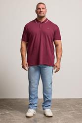 BadRhino Big & Tall Light Blue Straight Leg Stretch Jeans | BadRhino 2