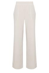LTS Tall Ivory White Fleece Lounge Trousers