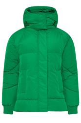 LTS Tall Green Oversized Padded Coat | Long Tall Sally 6