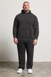 BadRhino Big & Tall Black Sun Bleached Hoodie | BadRhino 2
