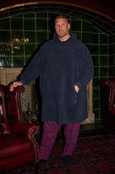 BadRhino Big & Tall Navy Blue Super Soft Blanket Hoodie | BadRhino 1