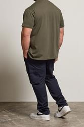 BadRhino Navy Blue Stretch Cargo Trousers | BadRhino 3