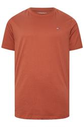 BadRhino Big & Tall Clay Orange Extra Long Core T-Shirt