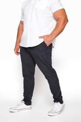 BadRhino Navy Blue Stretch Chinos | BadRhino 3