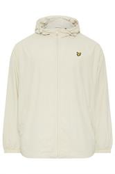 LYLE & SCOTT Big & Tall Off-White Hooded Jacket