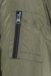 BadRhino Big & Tall Khaki Zip Bomber Jacket | BadRhino 3