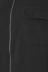 STUDIO A Big & Tall Navy Blue Zip Through Shacket | BadRhino 3