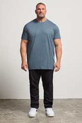 BadRhino Big & Tall 5 PACK Black/Green/Marshmellow White/Brown/Blue Extra Long T-Shirts | BadRhino 3