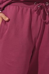 LTS Tall Women's Dark Pink Cuffed Jogger | Long Tall Sally 4