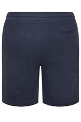 BadRhino Big & Tall Navy Blue Textured Shorts | BadRhino 6