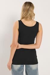 LTS 2 PACK Tall Women's Black & White Vest Tops | Long Tall Sally 5