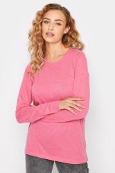 Traditional Craft Ltd. Pink Marl Diamond Ireland Princess Long Sleeve  T-Shirt 